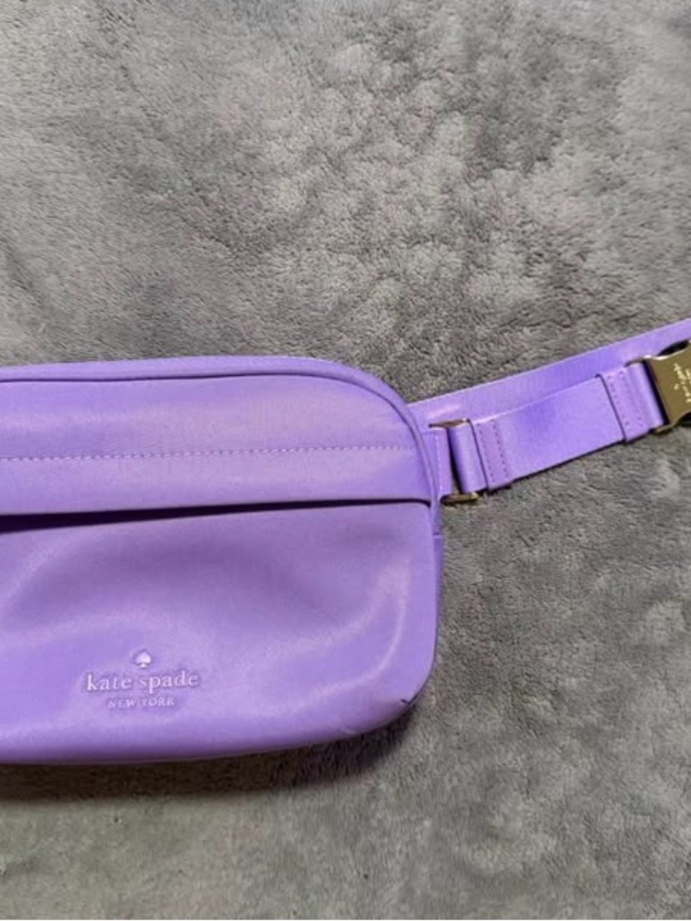 kate spade Lavender Crossbody Belt Bag